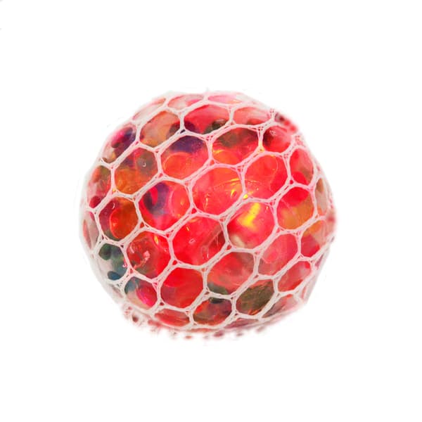 Grape Squeeze Stress Mesh Balls LED Barn Sensoriske Leker Voksen Au