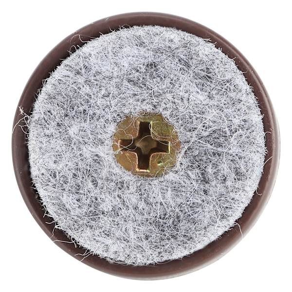 50 st Möbelfötter Filt Spik Skåp Bord Soffa Stol Ben Halkskydd Golvskydd (22mm)