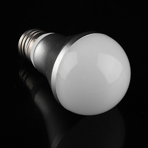 E27 5W LED-lampa med automatisk sensor, 6500K, AC 85-265V, Energieffektiv belysningslösning