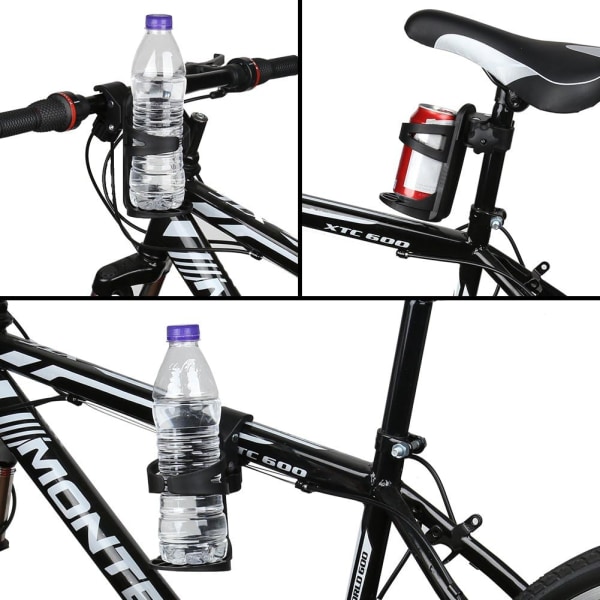 Cykelflaskeholder, cykelkopholder, cykelvandflaskeholder, universel kopholder til stor flaske, klapvogn, kørestol