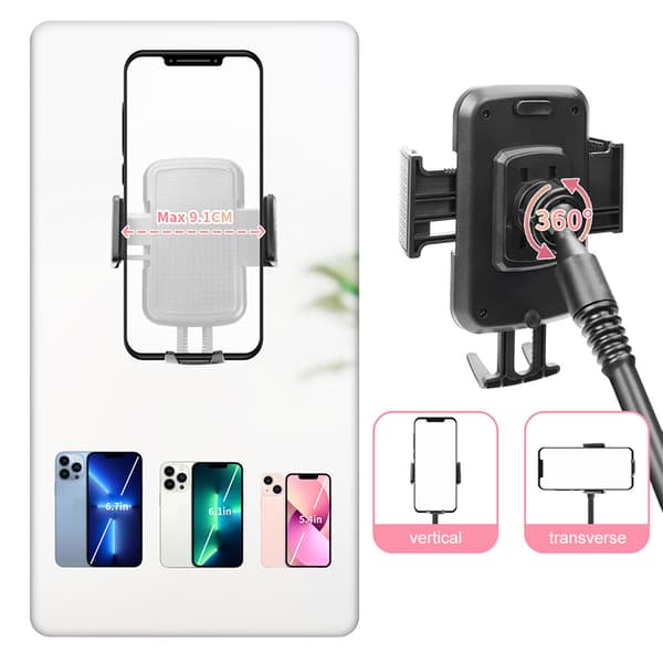 2-i-1 Bilkoppholder Ekspander Adapter Telefonholder Multifunksjonell Roterende Justerbar Bilkoppholder Utvider