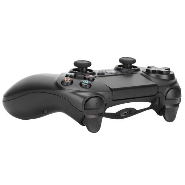 För PS4 trådlös handkontroll högkänslig trådlös gamepad med 3,5 mm ljudutgång- W
