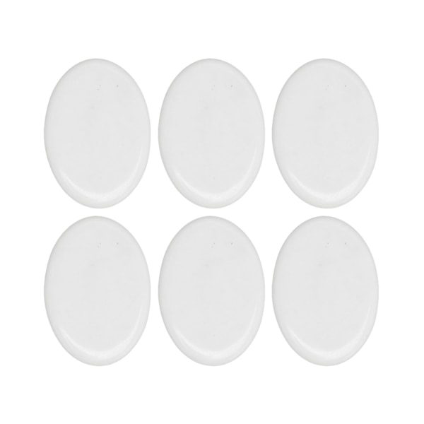 20 Naturlige Sorte Onyx Ægformede Cabochons (18x13mm) til Smykkefremstilling - Perfekte Forbrugsvarer til Jule- og Fødselsdagsgaver
