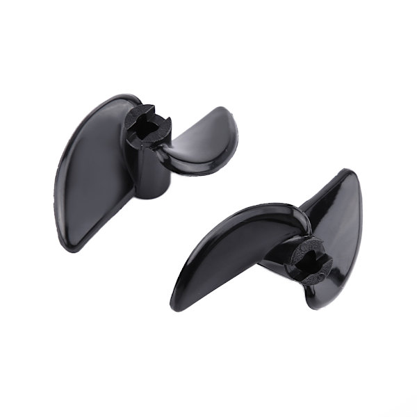 Elektrisk RC O-Båt Tillbehör: 4x40mm CNC-fräst 2-bladig Halv-Immersion Propeller (Set med 2 par)