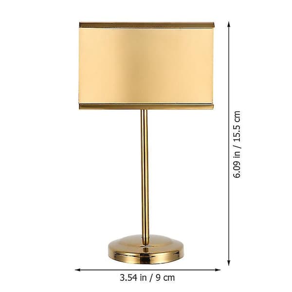 1 stk. Bord Skilt Holder