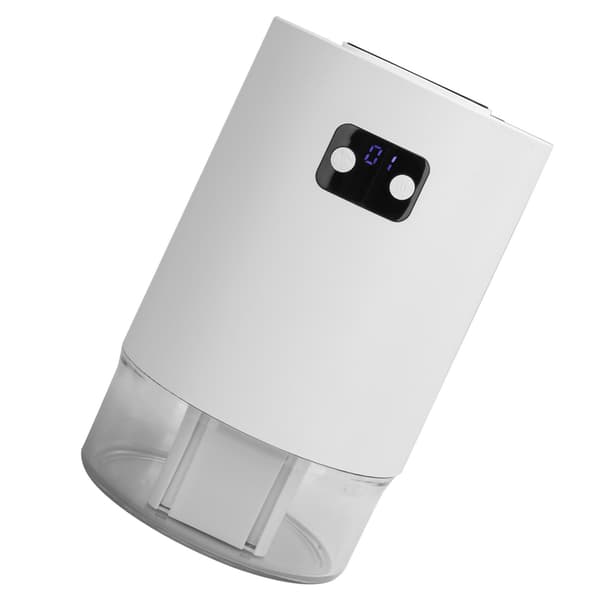 Bærbar Desktop Luftkøler Ventilator Luftfugter med Digital Skærm og Timerfunktion