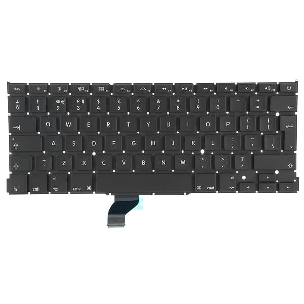 MacBook Pro A1502 13 tommer Sort Udskiftningstastatur UK Layout