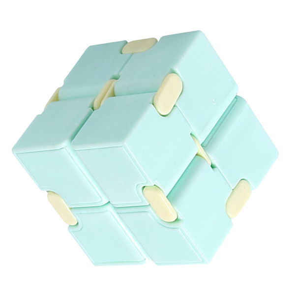 Snabbpussel Macaron Färg Barn Vuxen Bärbar Flexibel Fingertoppsspel Utbildningsutveckling Grön Standard