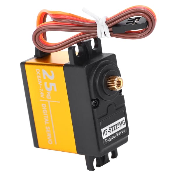 25 kg vandtæt metalgear servo til 1/8 RC-bil