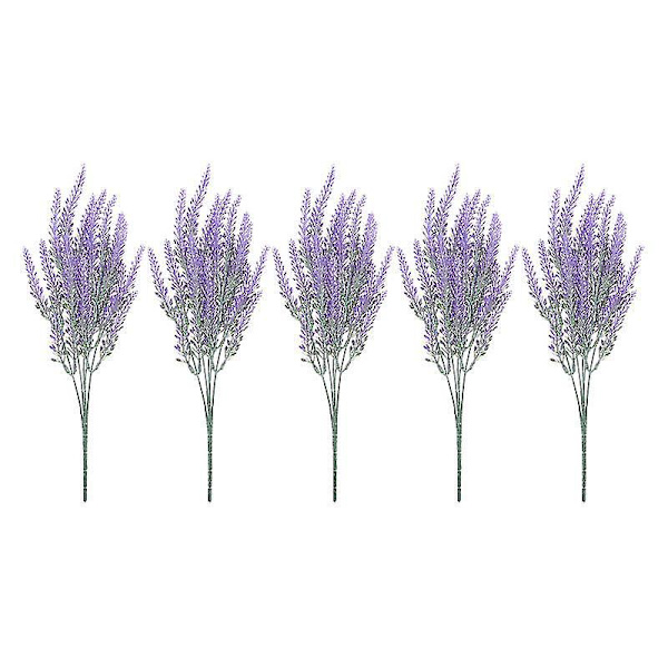 5 stk. Simulerte Lavendler