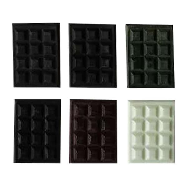 12 STK DIY Stearinlysfarve Multifunktionel Solid Stearinlysfarve til Sojavoks Duftlys Sæbe Nem D