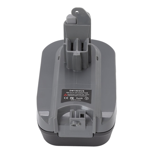 18V til 21.6V Lithium Batteri Adapter til V6, SV03, SV04, SV09, DC62, DM18DSV6 Støvsugere - Erstatnings Batteri Konverter