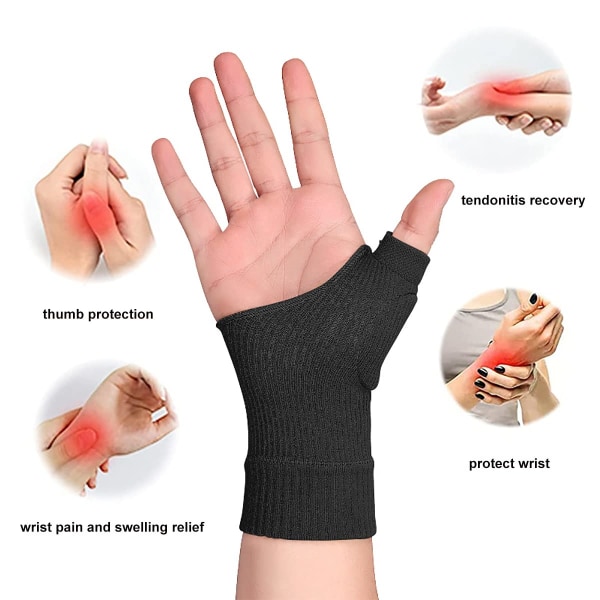 Terapeutiska kompressionshandskar för artrit（S） - Andas - Med gel för hand-, handleds-, tum- och ledsmärta