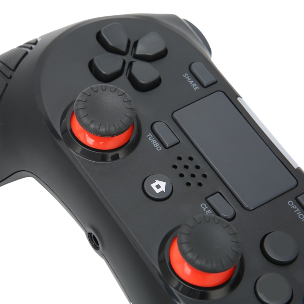 Bluetooth Trådløs Gamepad ABS Controller Joystick PC Genopladelig til PS4 Konsol Sort