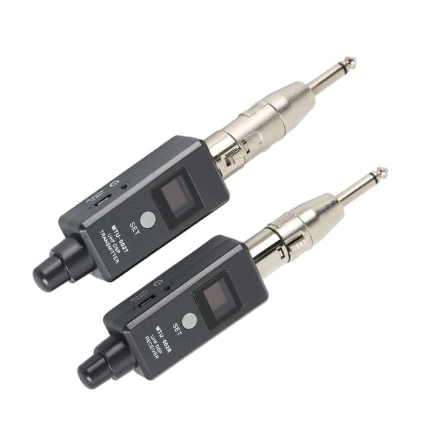 Trådløst mikrofonsystem XLR-sender mottakeradapter for dynamisk mikrofon