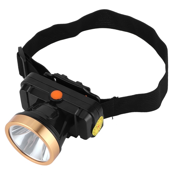 LED 3 valaistustilaa Kohdevalot USB lataus IPX4 taskulamppu päähän asennettava Adventure Camping Fishing Mining - W