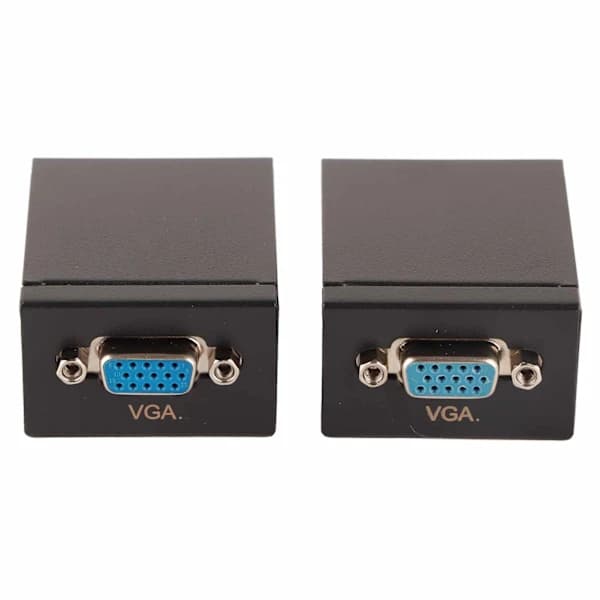 60M VGA RJ45 Extender Sender Mottaker CAT‑5 / 6 Ethernet-kabel