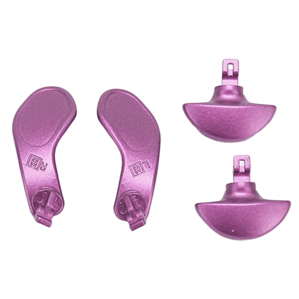 4 kpl Pelikonsolin Ohjainta Takaisin Melliset Vaihtopainikkeet PS5 Edge Ohjaimelle Violetti