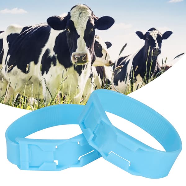 10 stk. ID-ring for husdyr, plastmerking, gårdsverktøy