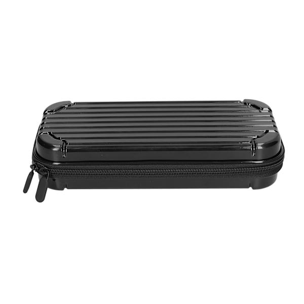 Bæreveske for Switch Bærbar Vanntett Beskyttende Hardt Skall Reiseoppbevaringsveske for Switch Lite Svart