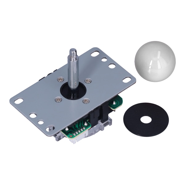 Arcade Joystick Klassisk 5-polig 8-vägs Arcade Joystick Ersättningsdelar för Xbox 360 för PS2 för PS3 Vit