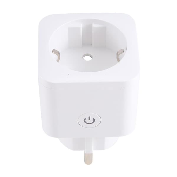 EU-plugg 16A med Graffiti Wifi Smart Socket U-plugg Fjernkontroll Timer På/Av-bryter