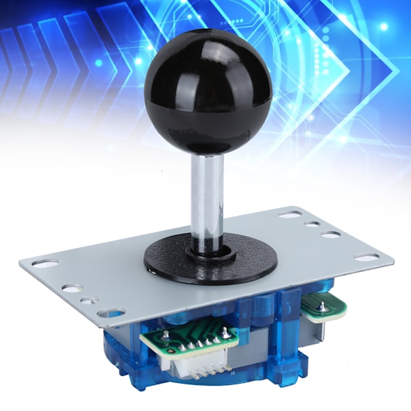 Fighting Machine Arkadspelkonsol Joystick Hög Känslighet Ingen Fördröjning Spelkontrolltillbehör Svart