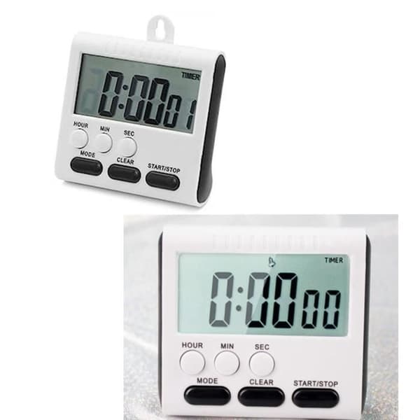 (Blå) Køkkentimer - Uspecificeret - Model Uspecificeret - Farve Blå - Materiale ABS - Mål 7x8CM