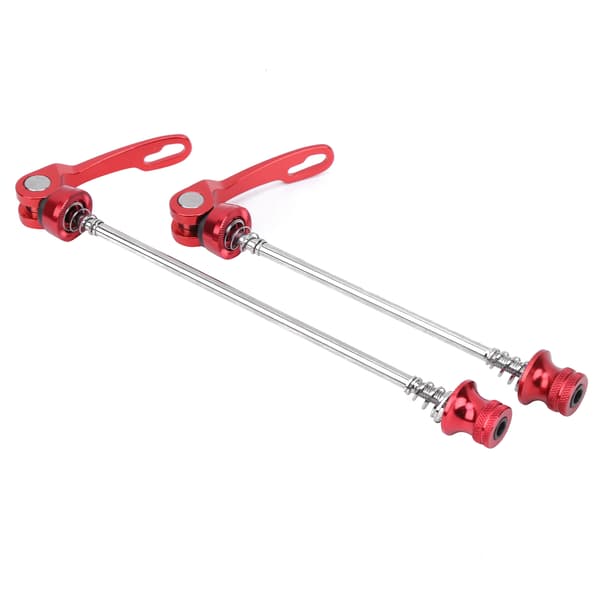 2 stk. Quick Release Spyd til Mountain- og Racercykler Rød