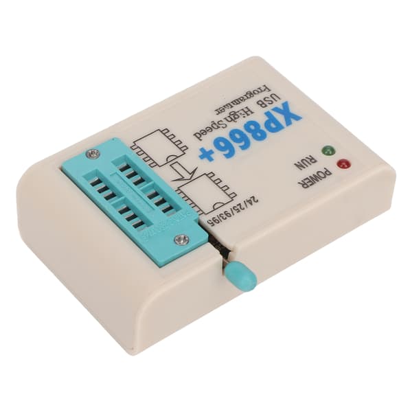 Nopea USB-ohjelmointisarja, jossa 8 testattua pohjaa tukevat 25 FLASH 24 EEPROM 25 EEPROM 93 EEPROM