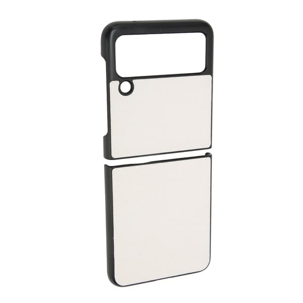 Glänsande Bling Galaxy Z Flip 3 Mobilskal Stötskydd Vikbart Skyddsskal Vit
