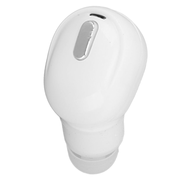 Enkel Bluetooth Trådlös Hörlur Mini Osynlig Trådlös Bluetooth Hörlurar för Sport Arbetar Vit