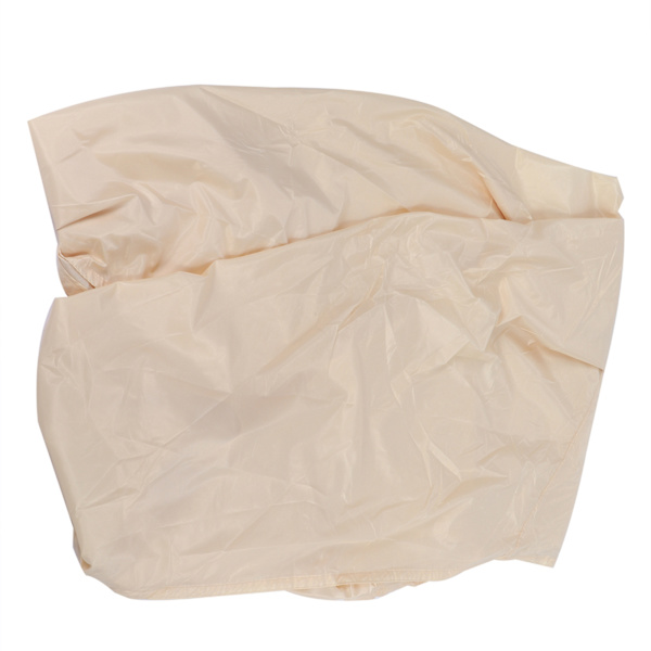 Jämliksidig Triangulär Solsegel Bärbar Regnsäker Solskydd Canoy för Utomhus Trädgård Sommar Beige 5x5x5m