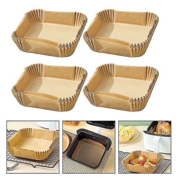 100 stk. Oljetette bakepapirformer