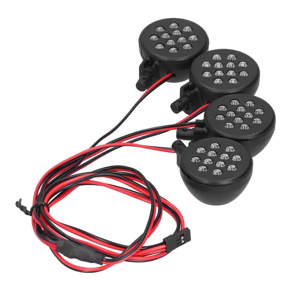 1/5 Remote Control Car 4 LED-lampor för Lotus Shape Receiver Power Light för HPI