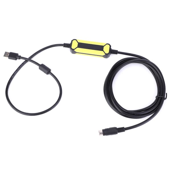 Programmeringskabel för Mitsubishi FX1s 1n 2n 3U FX-serien PLC USB-SC09 FX 2,5 meter - 1 stycke
