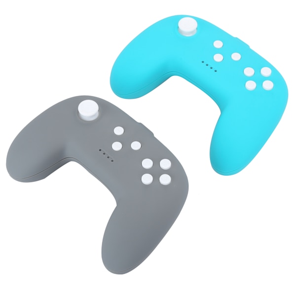 Trådløs Bluetooth-spillkontroll for Switch Pro Mini Grip-håndtak for NS Lite Dobbel vibrasjon (Mørk grå grønn)