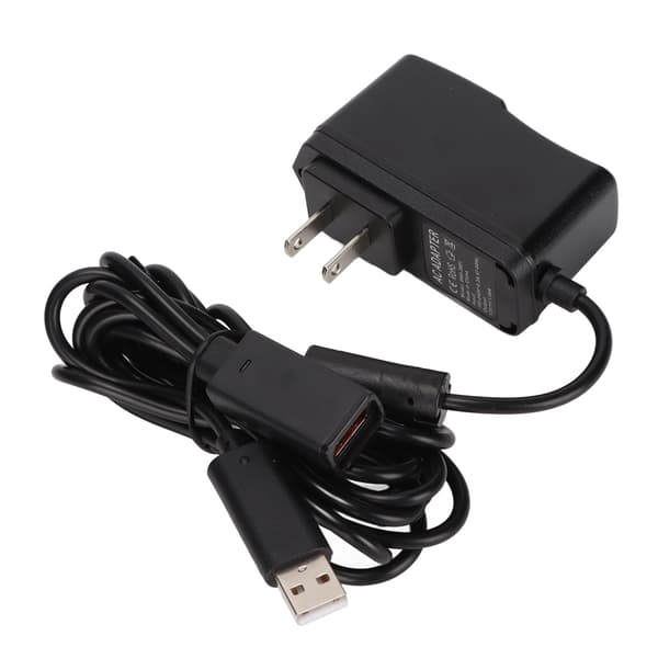 Xbox 360 strømforsyning laderkabeladapter 100-240V US-plugg erstatning