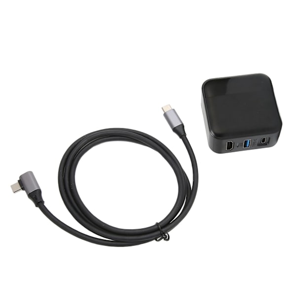 HD Multimedia Interface TV-dock 3-i-1 4K Laddningsdockningsadapter med USB 3.0-port för Switch OLED Smartphone 100‑240V EU-kontakt