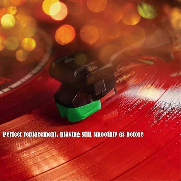 Platespiller Nål Erstatning for AT-VMN95E Stift, Elliptisk Platespillernål for Audio-Technica