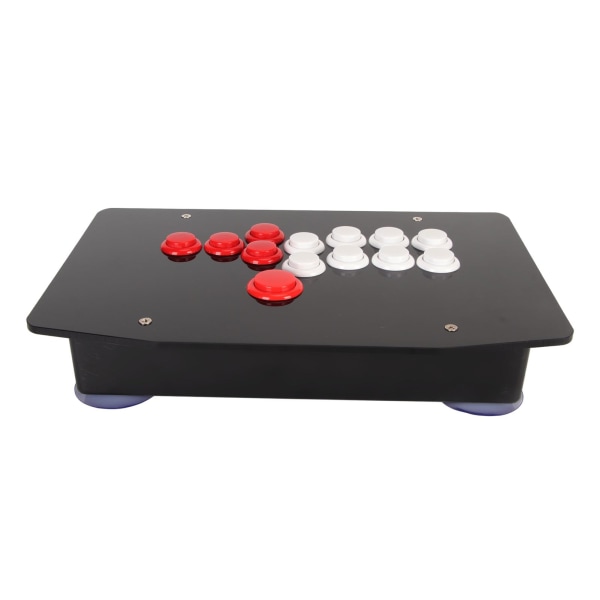 Arcade Fight Stick med USB 2.0-port, 5 riktningsknappar och 8 stora funktionsknappar - Arcade-spelkampsjoystick
