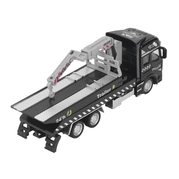 Politi Lastbil Rednings Pullback Metallegering Model 19.9cm Længde Store Bugseringsbiler Legetøj