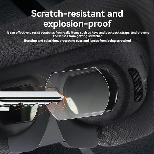 Tempered Glass Screen Protector for DJI NEO 2 N3 Flight Goggles Scratch-Resistant Dustproof Flight Goggles Accessories