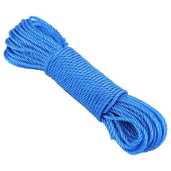 20m Nylon Reb/Line/Snøre Tøjline Have Camping Udendørs (Blå)