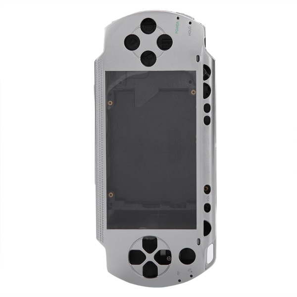 Dekselerstatning fullt skallhussett med knappersett for PSP 1000 (sølv)