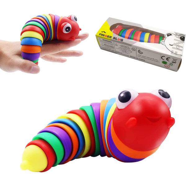 Toy, Sensory Slug Desktop Toys Anti-Angst Relief Decompressi#B