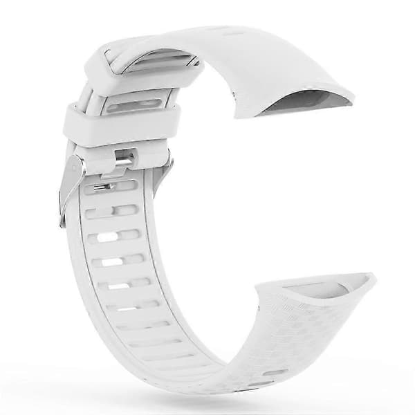 【02】Polar Vantage V -silikoniranneke White