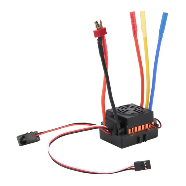 Vanntett RC ESC 45A Elektronisk Hastighetskontroller for 1/10 RC Bilmodell