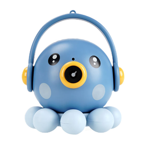 Bubbelblåsare Cartoon Bläckfisk Automatisk Bubbelmaskin med Ljus Musik Party Favörer Presenter till Barn