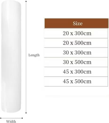 [02]Transparent sofabetræk mod ridser, møbelbeskyttelse til katte og hunde 20cm x 300cm